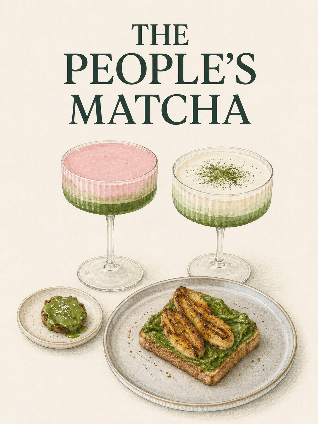 TPM's Matcha Desserts + Drinks Recipes (E-Book)